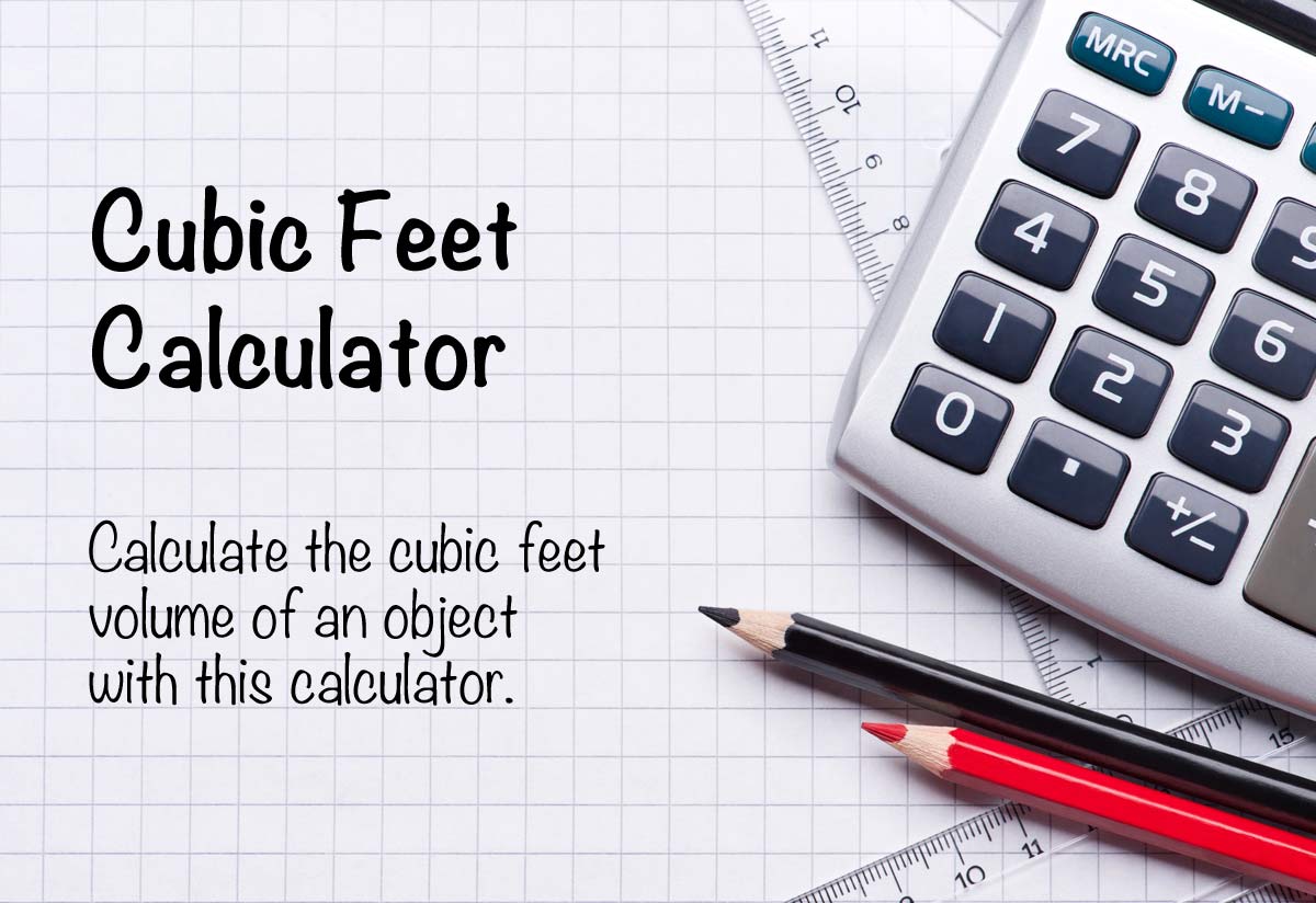 Conversion Chart Cubic Feet To Inches