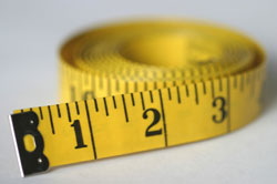 photo of a tape measure