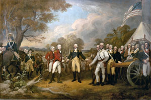American Revolution painting