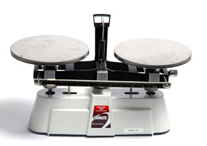 Set of scales for weight conversion