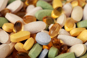 a selection of vitamins - photo