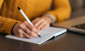 Writing notes