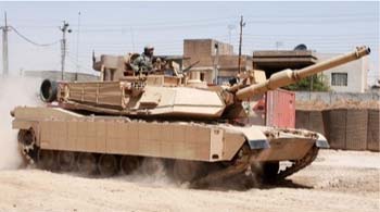 The M1A1 Abrams tank