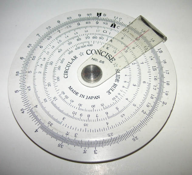 A Circular Slide Rule