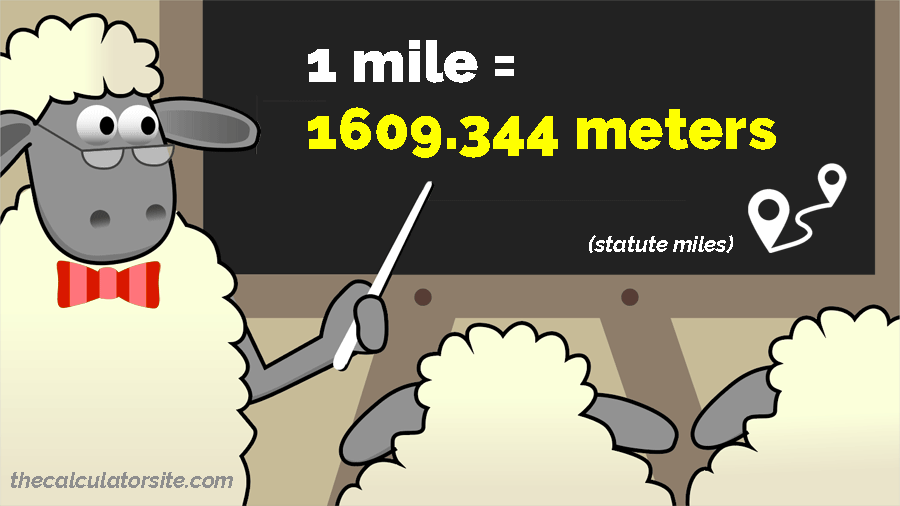 How Many Meters Are In A Mile