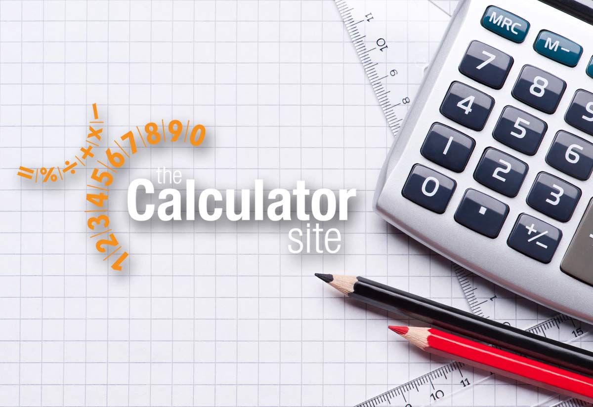 The Calculator Site - Free Calculators For Finance, Health, Cooking, Math