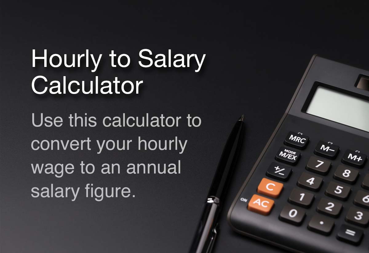 Salary to hourly pay wage conversion calculator - CarolanneKasey