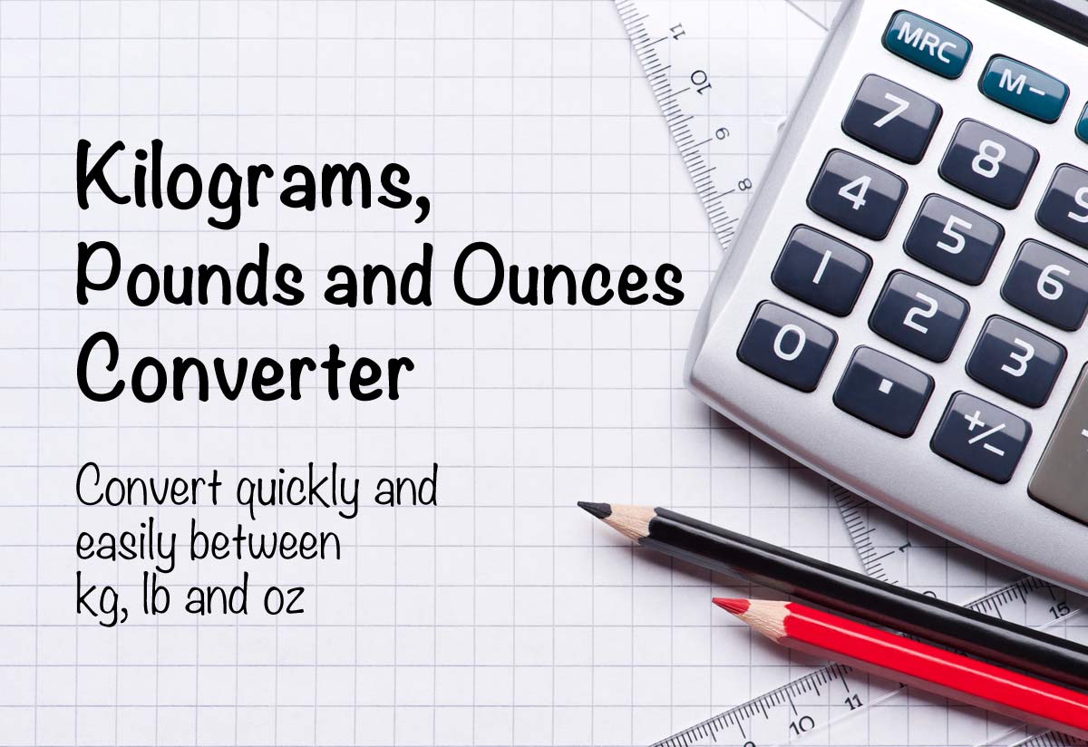 Conversion Chart Kg To Lbs And Ounces