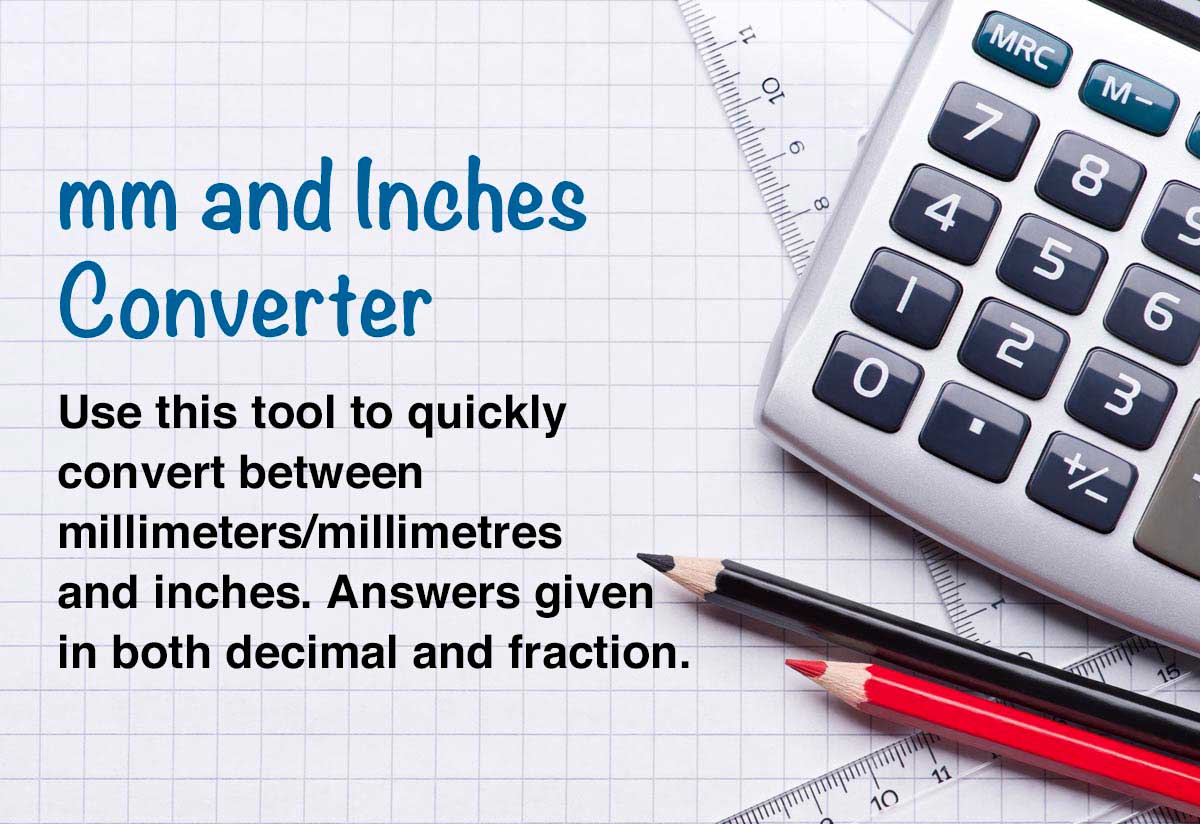 Mm To Inches Conversion Chart Pdf