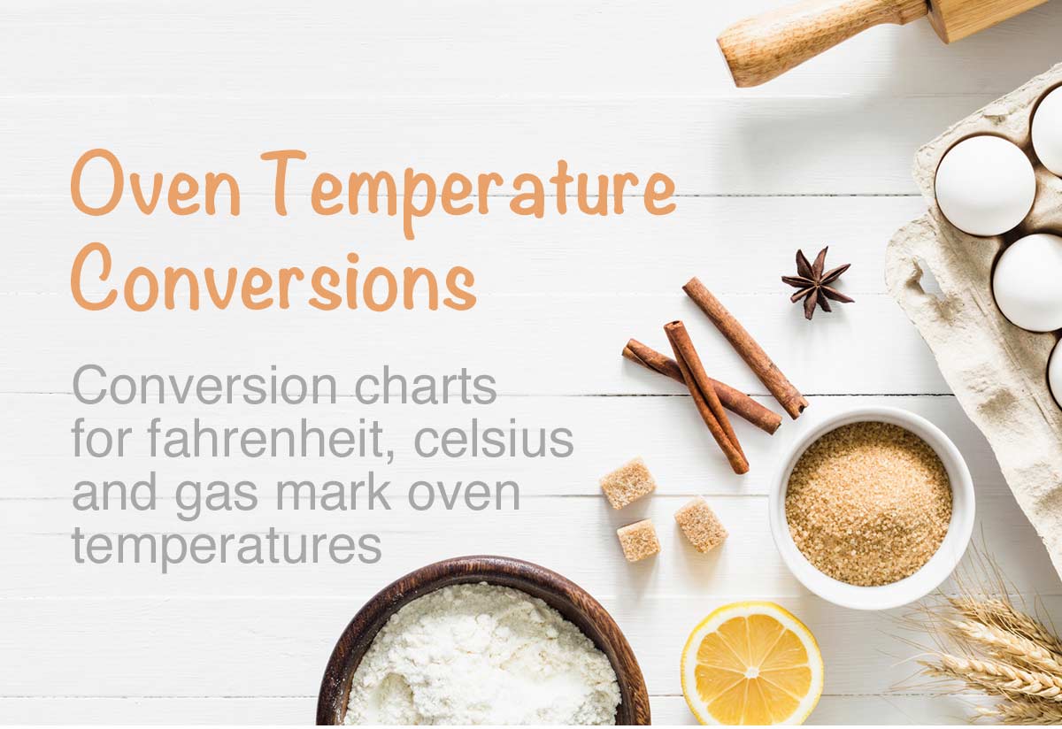 Fan Oven Temperature Comparison Chart