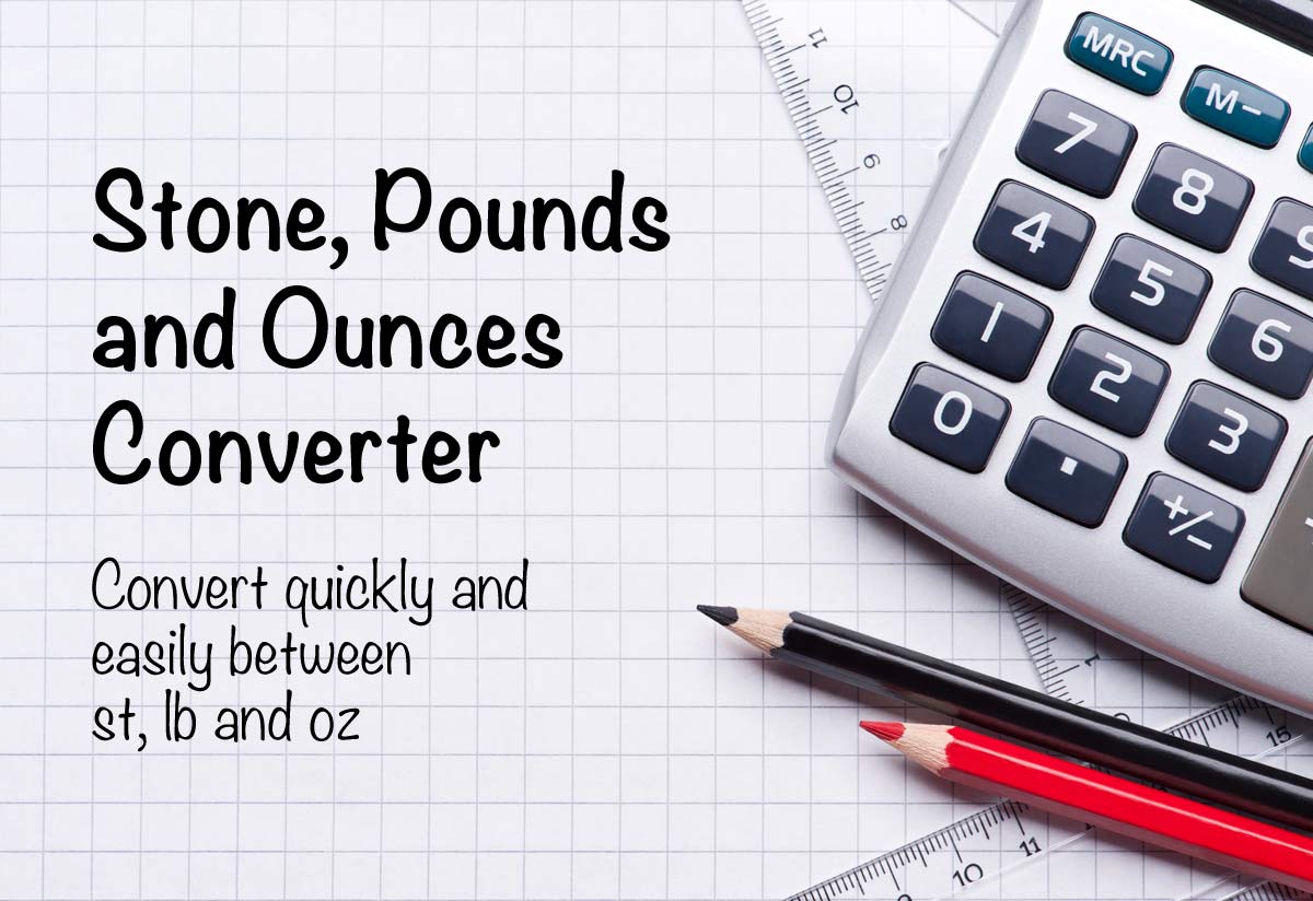 Stones to Pounds and Ounces Conversion