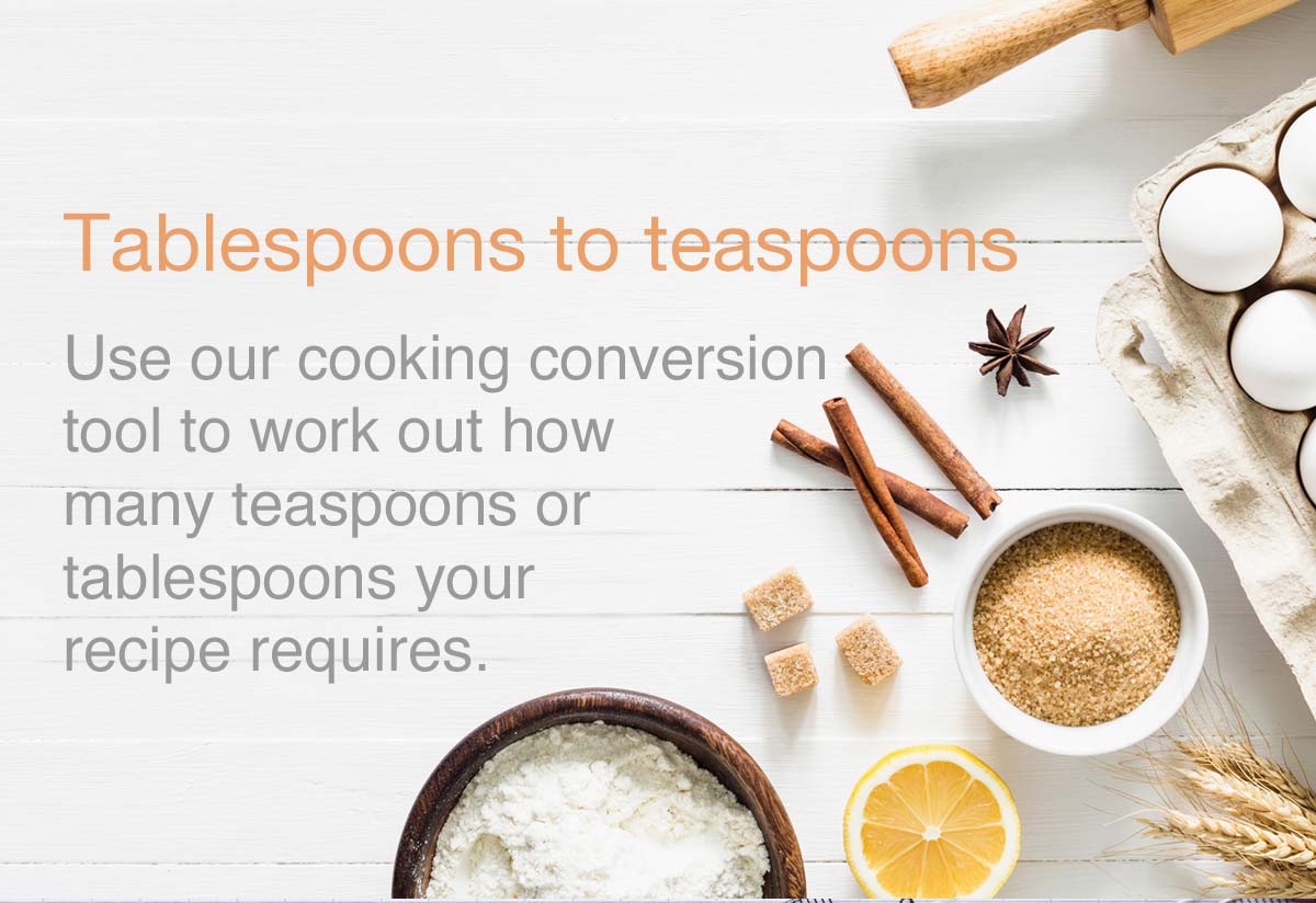 How Many Teaspoon in a Tablespoon? (Tsp to Tbsp Measurement Chart)