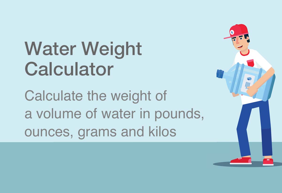 Water Weight Calculator