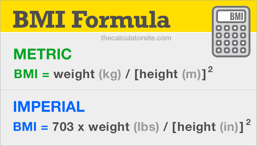 Bmi Formula According To Age