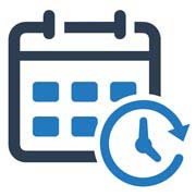 calendar and clock icon 2