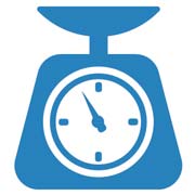 grams weighing scales icon