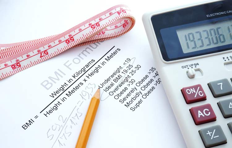 BMI calculations formula